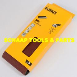 Schuurbanden 100 x 560 mm korrel 100 per 3 verpakt | DT3316